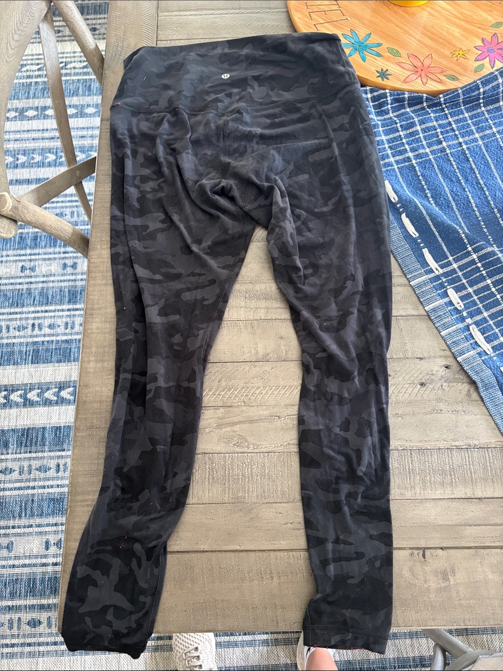 lululemon athletica Women’s' Black Camo Leggings
